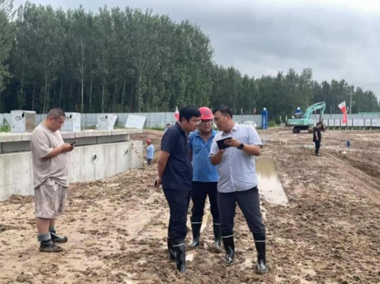 闻“汛”而动！球王会网页版登录入口-球王会（中国）昼夜鏖战泃河抢险一线